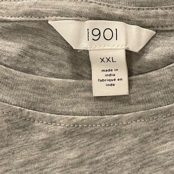 NWT 1901 Women's "Sorry Cant. Santa is Watching" Graphic Tee Size XXL NEW - Picture 5 of 13